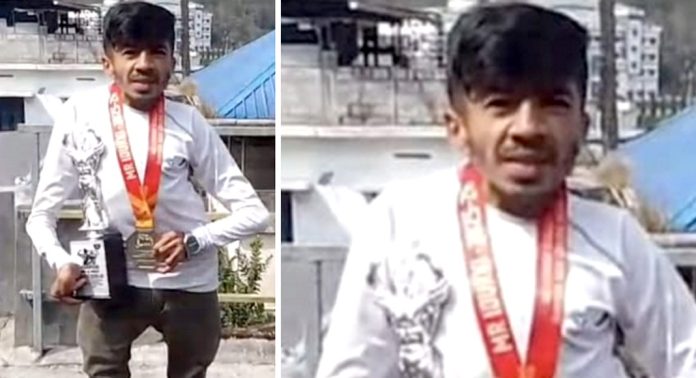 മന്ത്രി അബ്ബാസ് അല്ല … ഇത് പീരുമേട് കൃഷിവകുപ്പിലെ ജീവനക്കാരനും അംഗപരിമിതനുമായ അബ്ബാസ് മന്ത്രി – മിസ്റ്റർ ഇടുക്കി ബോഡി ബിൽഡിംഗ് ചാമ്പ്യൻഷിപ്പിൽ രണ്ടാം സ്ഥാനം നേടിയ ആള് മന്ത്രി അബ്ബാസ് അല്ല … ഇത് പീരുമേട് കൃഷിവകുപ്പിലെ ജീവനക്കാരനും അംഗപരിമിതനുമായ അബ്ബാസ് മന്ത്രി – മിസ്റ്റർ ഇടുക്കി ബോഡി ബിൽഡിംഗ് ചാമ്പ്യൻഷിപ്പിൽ രണ്ടാം സ്ഥാനം നേടിയ ആള്