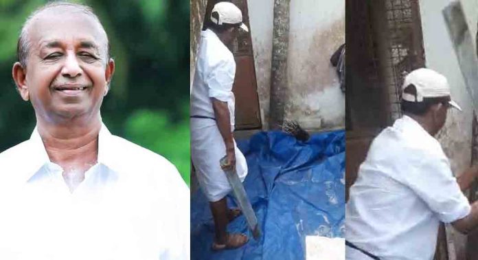 മുള്ളൻ പന്നിയെ അടിച്ചുകൊന്ന് വെള്ളനാട് ശശി ; കൊന്നിട്ടില്ല ചത്തിട്ടുണ്ടോയെന്ന് നോക്കിയതാണെന്ന് പ്രതികരണം മുള്ളൻ പന്നിയെ അടിച്ചുകൊന്ന് വെള്ളനാട് ശശി ; കൊന്നിട്ടില്ല ചത്തിട്ടുണ്ടോയെന്ന് നോക്കിയതാണെന്ന് പ്രതികരണം