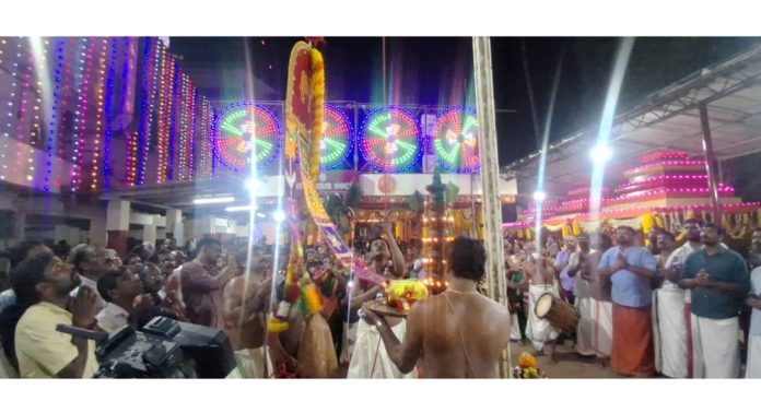 ചെങ്ങന്നൂര് വണ്ടിമല ദേവസ്ഥാനം ട്രസ്റ്റിന്റെ മീനഭരണി ഉത്സവത്തിന് കൊടിയേറി ചെങ്ങന്നൂര് വണ്ടിമല ദേവസ്ഥാനം ട്രസ്റ്റിന്റെ മീനഭരണി ഉത്സവത്തിന് കൊടിയേറി