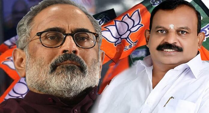 പണം നോക്കി സീറ്റ് കൊടുക്കുന്ന പാർട്ടിയായി ബി.ജെ.പി മാറിയെന്ന് കേരള കാമരാജ് കോൺഗ്രസ് നേതാവ് വിഷ്ണുപുരം ചന്ദ്രശേഖരൻ പണം നോക്കി സീറ്റ് കൊടുക്കുന്ന പാർട്ടിയായി ബി.ജെ.പി മാറിയെന്ന് കേരള കാമരാജ് കോൺഗ്രസ് നേതാവ് വിഷ്ണുപുരം ചന്ദ്രശേഖരൻ