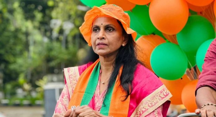 വട്ടിയൂർക്കാവിൽ ആർ. ശ്രീലേഖ ബി.ജെ.പി സ്ഥാനാർത്ഥിയാകും വട്ടിയൂർക്കാവിൽ ആർ. ശ്രീലേഖ ബി.ജെ.പി സ്ഥാനാർത്ഥിയാകും