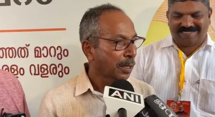 കെ.പി.സി.സി പ്രസിഡൻ്റ് സണ്ണി ജോസഫിൻ്റെ സഹോദരൻ ബി.ജെ.പി വേദിയില് കെ.പി.സി.സി പ്രസിഡൻ്റ് സണ്ണി ജോസഫിൻ്റെ സഹോദരൻ ബി.ജെ.പി വേദിയില്
