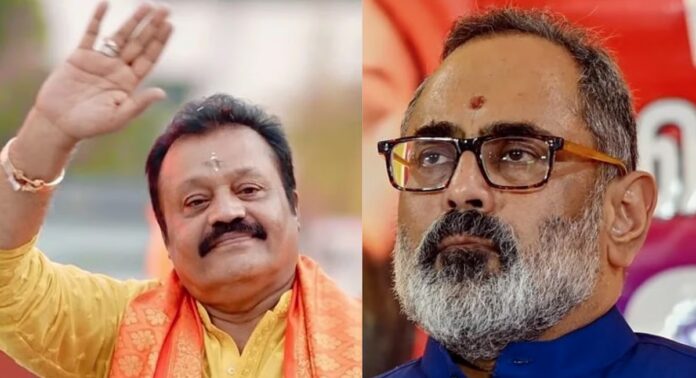 രാജീവ് ചന്ദ്രശേഖർ നയിക്കുന്ന വൻ സംഘം നിയമസഭയിൽ ഉണ്ടാകണമെന്ന് കേന്ദ്രമന്ത്രി സുരേഷ് ഗോപി രാജീവ് ചന്ദ്രശേഖർ നയിക്കുന്ന വൻ സംഘം നിയമസഭയിൽ ഉണ്ടാകണമെന്ന് കേന്ദ്രമന്ത്രി സുരേഷ് ഗോപി