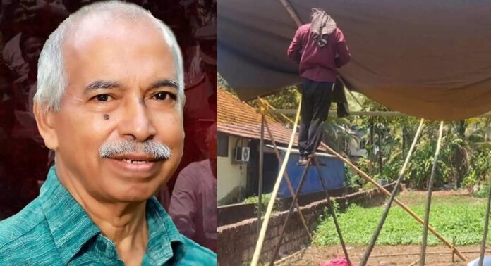 വി കുഞ്ഞികൃഷ്ണന്റെ ഓഫീസ് ഭീഷണിയെ തുടർന്ന് പൊളിച്ചുമാറ്റിയെന്ന ആരോപണം ; പരാതിയുമായി എല്.ഡി.എഫ് വി കുഞ്ഞികൃഷ്ണന്റെ ഓഫീസ് ഭീഷണിയെ തുടർന്ന് പൊളിച്ചുമാറ്റിയെന്ന ആരോപണം ; പരാതിയുമായി എല്.ഡി.എഫ്