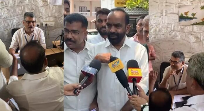 കുറ്റ്യാടിയിൽ വോട്ടർപട്ടികയിൽ നിന്ന് ക്രമവിരുദ്ധമായി പേര് നീക്കുന്നതായി ആരോപിച്ച് യുഡിഎഫ് പ്രതിഷേധം കുറ്റ്യാടിയിൽ വോട്ടർപട്ടികയിൽ നിന്ന് ക്രമവിരുദ്ധമായി പേര് നീക്കുന്നതായി ആരോപിച്ച് യുഡിഎഫ് പ്രതിഷേധം