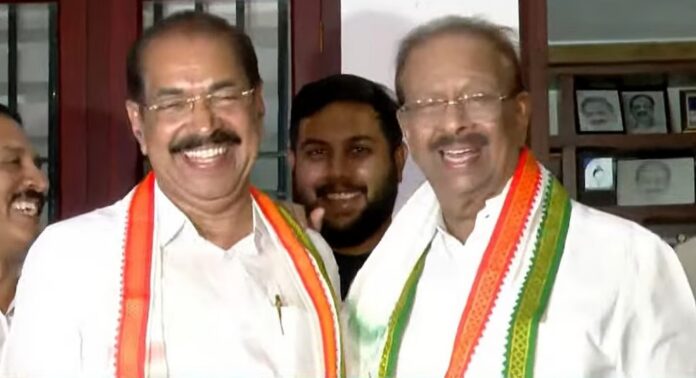 കെ സുധാകരന്റെ വീട്ടിലെത്തി കൂടിക്കാഴ്ച നടത്തി സണ്ണി ജോസഫ് കെ സുധാകരന്റെ വീട്ടിലെത്തി കൂടിക്കാഴ്ച നടത്തി സണ്ണി ജോസഫ്