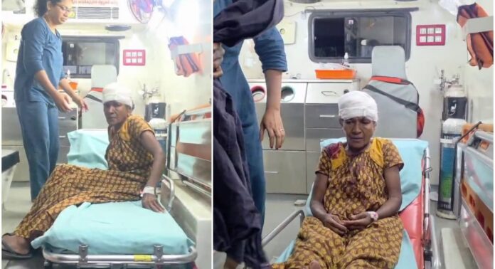 താമരശ്ശേരിയിൽ അമ്മായിഅമ്മയെ ഫോണ് ഉപയോഗിച്ച് തലയ്ക്കടിച്ച് മരുമകൾ താമരശ്ശേരിയിൽ അമ്മായിഅമ്മയെ ഫോണ് ഉപയോഗിച്ച് തലയ്ക്കടിച്ച് മരുമകൾ
