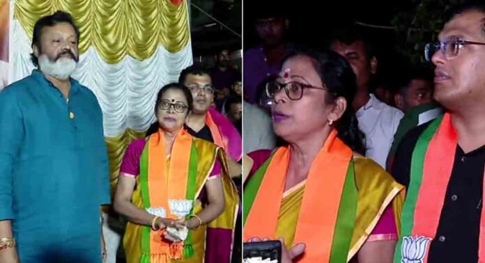 പാലക്കാട്ടെ മഹിളാ കോൺഗ്രസ് നേതാവ് ജയലക്ഷ്മി ബിജെപിയിൽ പാലക്കാട്ടെ മഹിളാ കോൺഗ്രസ് നേതാവ് ജയലക്ഷ്മി ബിജെപിയിൽ