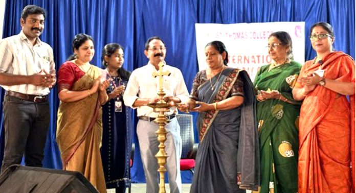 അന്താരാഷ്ട്ര വനിതാദിനം ആഘോഷിച്ച് റാന്നി സെന്റ് തോമസ് കോളജ് അന്താരാഷ്ട്ര വനിതാദിനം ആഘോഷിച്ച് റാന്നി സെന്റ് തോമസ് കോളജ്