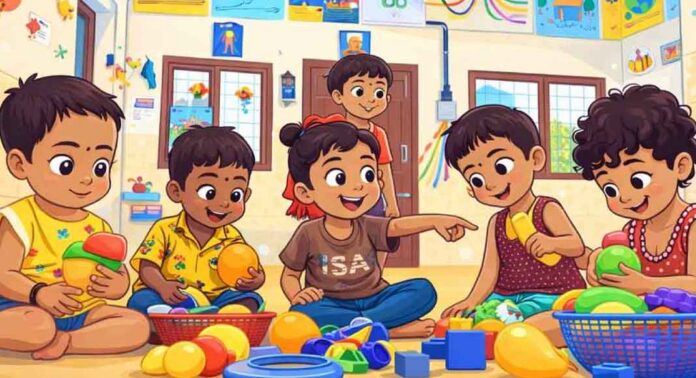 കനത്ത ചൂടിൽ അങ്കണവാടികൾ അടയ്ക്കുന്നില്ലെന്ന വിമർശനം ; കുട്ടികൾ എത്തണമെന്ന് നിർബന്ധമില്ലെന്ന് വിശദീകരണം കനത്ത ചൂടിൽ അങ്കണവാടികൾ അടയ്ക്കുന്നില്ലെന്ന വിമർശനം ; കുട്ടികൾ എത്തണമെന്ന് നിർബന്ധമില്ലെന്ന് വിശദീകരണം