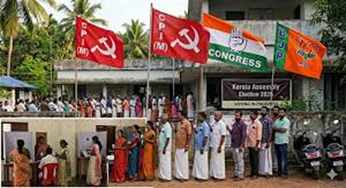 കേരള നിയമസഭയിലേക്കുള്ള 140 മണ്ഡലങ്ങളിലെ വോട്ടെടുപ്പ് പകുതി പിന്നിടുമ്പോൾ സംസ്ഥാനത്ത് മികച്ച പോളിംഗ് കേരള നിയമസഭയിലേക്കുള്ള 140 മണ്ഡലങ്ങളിലെ വോട്ടെടുപ്പ് പകുതി പിന്നിടുമ്പോൾ സംസ്ഥാനത്ത് മികച്ച പോളിംഗ്