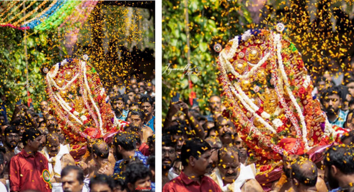 ഇടപ്പാവൂരമ്മയുടെ തിരുനാളായ മീനത്തിലെ പൂരം ദേശത്തിനാകെ ആഘോഷമായി ഇടപ്പാവൂരമ്മയുടെ തിരുനാളായ മീനത്തിലെ പൂരം ദേശത്തിനാകെ ആഘോഷമായി