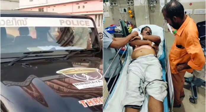 ഇരിങ്ങാലക്കുടയിൽ ബിജെപി ബൂത്ത് പ്രസിഡന്റിന് കുത്തേറ്റു ഇരിങ്ങാലക്കുടയിൽ ബിജെപി ബൂത്ത് പ്രസിഡന്റിന് കുത്തേറ്റു