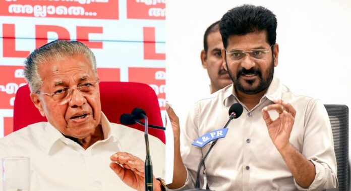 നിയമസഭാ സീറ്റ് വർധിപ്പിക്കാനുള്ള കേന്ദ്ര നീക്കത്തിനെതിരെ പിണറായി വിജയന്റെ പിന്തുണ തേടി രേവന്ത് റെഡ്ഡി നിയമസഭാ സീറ്റ് വർധിപ്പിക്കാനുള്ള കേന്ദ്ര നീക്കത്തിനെതിരെ പിണറായി വിജയന്റെ പിന്തുണ തേടി രേവന്ത് റെഡ്ഡി
