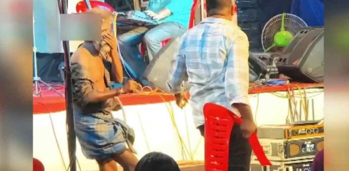 കൊല്ലത്ത് ഗാനമേളക്കിടയിൽ നൃത്തം ചെയ്തയാളെ തല്ലിയ കേസിൽ പ്രതിയെ പിടികൂടി കൊല്ലത്ത് ഗാനമേളക്കിടയിൽ നൃത്തം ചെയ്തയാളെ തല്ലിയ കേസിൽ പ്രതിയെ പിടികൂടി