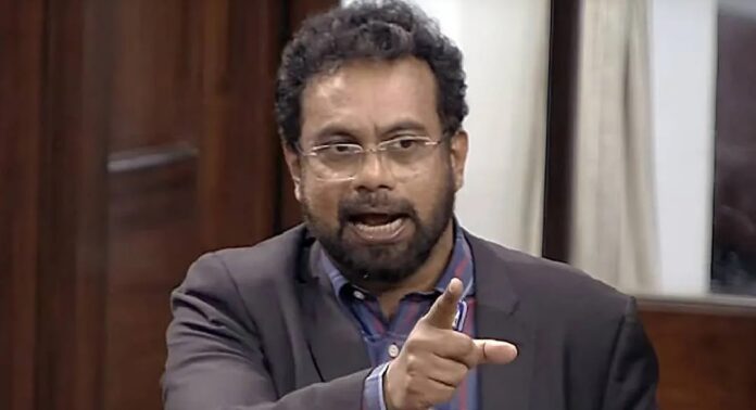 നാരീശക്തിയോട് ആത്മാർഥതയുണ്ടെങ്കിൽ 543 സീറ്റിലും വനിതാ സംവരണം നടപ്പിലാക്കണമെന്ന് ജോൺ ബ്രിട്ടാസ് നാരീശക്തിയോട് ആത്മാർഥതയുണ്ടെങ്കിൽ 543 സീറ്റിലും വനിതാ സംവരണം നടപ്പിലാക്കണമെന്ന് ജോൺ ബ്രിട്ടാസ്