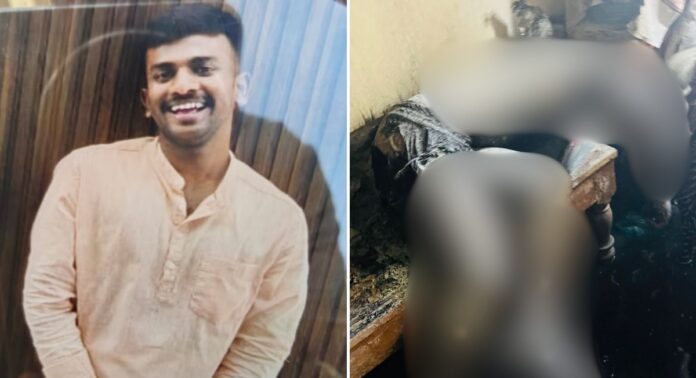 ബെംഗളൂരുവിൽ കാമുകനെ വീട്ടിലേക്ക് ക്ഷണിച്ചുവരുത്തി തീ കൊളുത്തി കൊലപ്പെടുത്തി യുവതി ബെംഗളൂരുവിൽ കാമുകനെ വീട്ടിലേക്ക് ക്ഷണിച്ചുവരുത്തി തീ കൊളുത്തി കൊലപ്പെടുത്തി യുവതി
