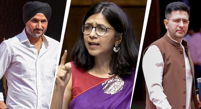 രാഘവ് ഛദ്ദയും ഹര്ഭജന് സിങും ഉള്പ്പെടെ എഎപിയുടെ പത്തില് ഏഴ് രാജ്യസഭാംഗങ്ങളും ബിജെപിയിലേക്ക് രാഘവ് ഛദ്ദയും ഹര്ഭജന് സിങും ഉള്പ്പെടെ എഎപിയുടെ പത്തില് ഏഴ് രാജ്യസഭാംഗങ്ങളും ബിജെപിയിലേക്ക്