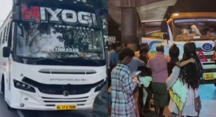 ആലുവയില് ട്രക്ക് ആക്രമിച്ച ബസ് ജീവനക്കാർ 35000 രൂപ നഷ്ടപരിഹാരം നല്കി ആലുവയില് ട്രക്ക് ആക്രമിച്ച ബസ് ജീവനക്കാർ 35000 രൂപ നഷ്ടപരിഹാരം നല്കി