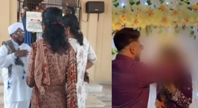തൃക്കരിപ്പൂരിലെ ശൈശവ വിവാഹത്തിൽ പുരോഹിതൻ്റെ മൊഴിയെടുത്ത് പോലീസ് തൃക്കരിപ്പൂരിലെ ശൈശവ വിവാഹത്തിൽ പുരോഹിതൻ്റെ മൊഴിയെടുത്ത് പോലീസ്