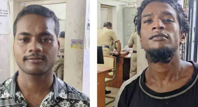 യുവാക്കളെ മർദിച്ച് പരിക്കേൽപ്പിച്ച കേസിൽ രണ്ടുപേരെ പോലീസ് അറസ്റ്റ് ചെയ്തു യുവാക്കളെ മർദിച്ച് പരിക്കേൽപ്പിച്ച കേസിൽ രണ്ടുപേരെ പോലീസ് അറസ്റ്റ് ചെയ്തു