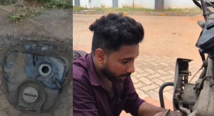 തൃശൂർ ജില്ലയിലെ പൊയ്യയിൽ പെട്രോളിൽ വെള്ളം കലർന്നതായി പരാതി തൃശൂർ ജില്ലയിലെ പൊയ്യയിൽ പെട്രോളിൽ വെള്ളം കലർന്നതായി പരാതി