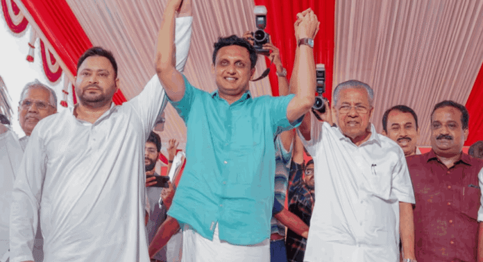 ബേപ്പൂരിൽ മുഹമ്മദ് റിയാസിന് വേണ്ടി വോട്ട് തേടി മുഖ്യമന്ത്രി പിണറായി വിജയൻ ബേപ്പൂരിൽ മുഹമ്മദ് റിയാസിന് വേണ്ടി വോട്ട് തേടി മുഖ്യമന്ത്രി പിണറായി വിജയൻ