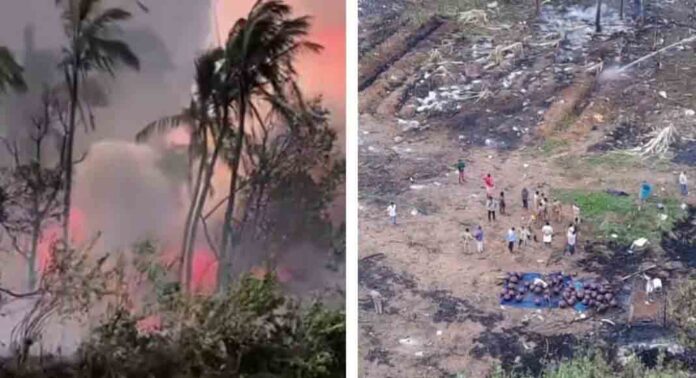 മുണ്ടത്തിക്കോട് വെടിക്കെട്ട് പുര അപകടത്തിൽ മരിച്ച നാല് പേരെക്കൂടി തിരിച്ചറിഞ്ഞു മുണ്ടത്തിക്കോട് വെടിക്കെട്ട് പുര അപകടത്തിൽ മരിച്ച നാല് പേരെക്കൂടി തിരിച്ചറിഞ്ഞു