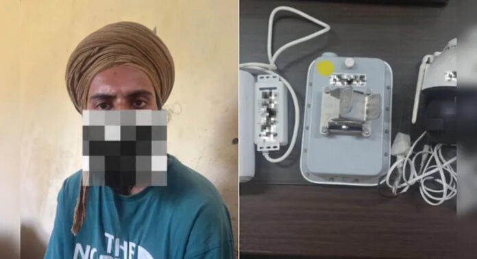 ദേശീയപാതയിൽ സിസിടിവി ക്യാമറകൾ സ്ഥാപിച്ച് സൈനിക നീക്കങ്ങൾ പാക് ചാരസംഘടനകൾക്ക് കൈമാറിയ പ്രതി അറസ്റ്റിൽ ദേശീയപാതയിൽ സിസിടിവി ക്യാമറകൾ സ്ഥാപിച്ച് സൈനിക നീക്കങ്ങൾ പാക് ചാരസംഘടനകൾക്ക് കൈമാറിയ പ്രതി അറസ്റ്റിൽ