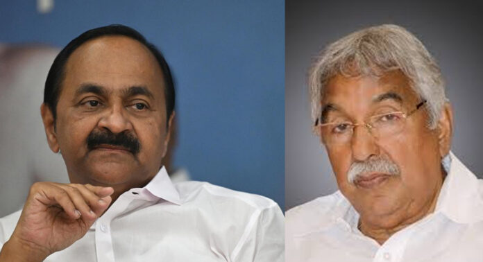 വി.ഡി സതീശൻ അനുകൂല പ്രകടനത്തിനിടെ ഉമ്മൻ ചാണ്ടിയുടെ ഫ്ലെക്സ് തകർത്തു ; കോൺഗ്രസിൽ വിവാദം പുകയുന്നു വി.ഡി സതീശൻ അനുകൂല പ്രകടനത്തിനിടെ ഉമ്മൻ ചാണ്ടിയുടെ ഫ്ലെക്സ് തകർത്തു ; കോൺഗ്രസിൽ വിവാദം പുകയുന്നു