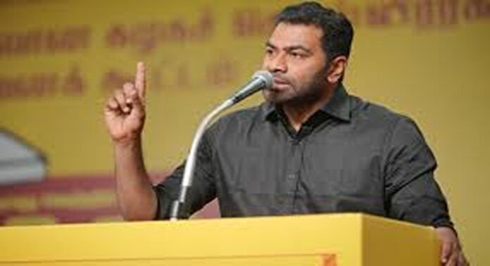 തമിഴ്തായ് വാഴ്ത്തിന് മുമ്പ് വന്ദേമാതരം ആലപിച്ചതിനെ ചൊല്ലി ഉടലെടുത്ത വിവാദത്തിൽ പ്രതികരണവുമായി നിയുക്ത മന്ത്രി ആധവ് അർജുന തമിഴ്തായ് വാഴ്ത്തിന് മുമ്പ് വന്ദേമാതരം ആലപിച്ചതിനെ ചൊല്ലി ഉടലെടുത്ത വിവാദത്തിൽ പ്രതികരണവുമായി നിയുക്ത മന്ത്രി ആധവ് അർജുന