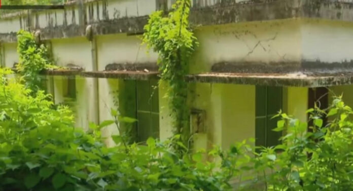 ചിറ്റാര് പോലീസ് ക്വാര്ട്ടേഴ്സ് കാടുകയറി നശിക്കുന്നു : പാമ്പുകളുടെയും വന്യ മൃഗങ്ങളുടെയും താവളമായി മാറി ചിറ്റാര് പോലീസ് ക്വാര്ട്ടേഴ്സ് കാടുകയറി നശിക്കുന്നു : പാമ്പുകളുടെയും വന്യ മൃഗങ്ങളുടെയും താവളമായി മാറി