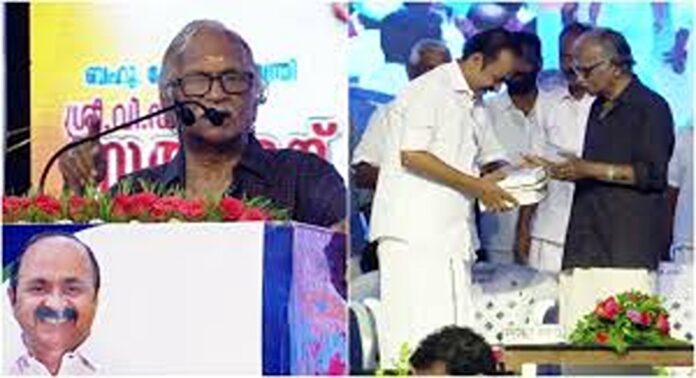താൻ രാജാവും മറ്റുള്ളവർ പ്രജകളും എന്ന ചിന്തയുള്ളവർ മുഖ്യമന്ത്രി ആയാൽ ശരിയാവില്ലെന്ന് ശ്രീകുമാരൻ തമ്പി താൻ രാജാവും മറ്റുള്ളവർ പ്രജകളും എന്ന ചിന്തയുള്ളവർ മുഖ്യമന്ത്രി ആയാൽ ശരിയാവില്ലെന്ന് ശ്രീകുമാരൻ തമ്പി
