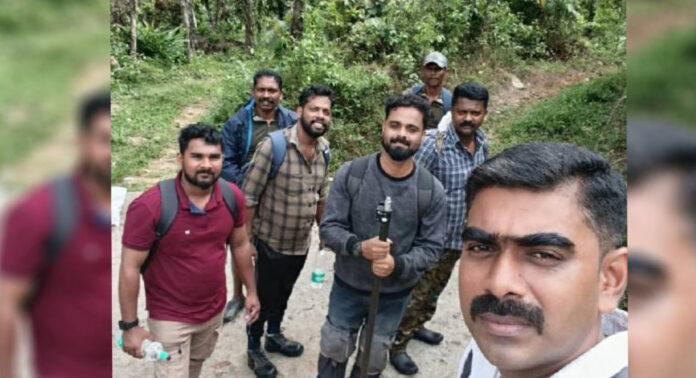 പെരുവണ്ണാമൂഴി വനത്തിൽ കാണാതായ ഡിജിറ്റൽ സർവ്വേ സംഘത്തെ കണ്ടെത്തി പെരുവണ്ണാമൂഴി വനത്തിൽ കാണാതായ ഡിജിറ്റൽ സർവ്വേ സംഘത്തെ കണ്ടെത്തി