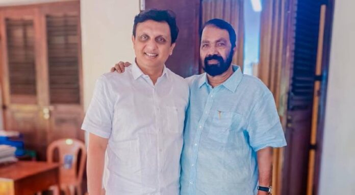 വി. ശിവന്കുട്ടിയോടൊപ്പമുള്ള ചിത്രം പങ്കുവെച്ച് പി.എ മുഹമ്മദ് റിയാസ് വി. ശിവന്കുട്ടിയോടൊപ്പമുള്ള ചിത്രം പങ്കുവെച്ച് പി.എ മുഹമ്മദ് റിയാസ്