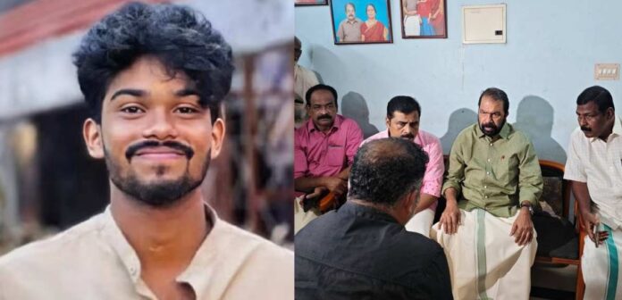 ആദിത്യത്തിന്റെ കുടുംബത്തെ സന്ദർശിച്ച് വി ശിവൻകുട്ടി ആദിത്യത്തിന്റെ കുടുംബത്തെ സന്ദർശിച്ച് വി ശിവൻകുട്ടി