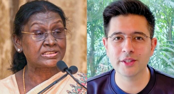 എഎപി വിട്ട് ബിജെപിയിൽ ചേർന്ന രാജ്യസഭാ എംപിമാർ രാഷ്ട്രപതിയെ കാണാൻ ഒരുങ്ങുന്നു എഎപി വിട്ട് ബിജെപിയിൽ ചേർന്ന രാജ്യസഭാ എംപിമാർ രാഷ്ട്രപതിയെ കാണാൻ ഒരുങ്ങുന്നു