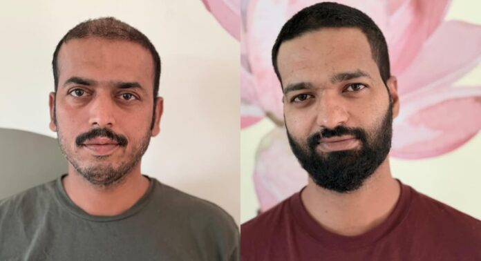 സൈബർ ട്രേഡിംഗ് തട്ടിപ്പ് സംഘങ്ങളിലെ പ്രധാനികളെ ഹൈദരാബാദിൽ നിന്ന് കൊച്ചി പോലീസ് പിടികൂടി സൈബർ ട്രേഡിംഗ് തട്ടിപ്പ് സംഘങ്ങളിലെ പ്രധാനികളെ ഹൈദരാബാദിൽ നിന്ന് കൊച്ചി പോലീസ് പിടികൂടി