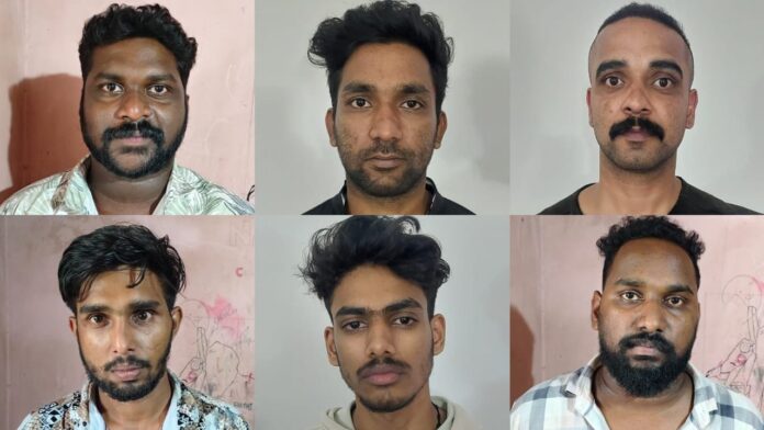 കൊച്ചിയിൽ മയക്കുമരുന്ന് മാഫിയക്കെതിരെ പോലീസ് നടത്തിയ പരിശോധനയിൽ ആറുപേർ അറസ്റ്റിൽ കൊച്ചിയിൽ മയക്കുമരുന്ന് മാഫിയക്കെതിരെ പോലീസ് നടത്തിയ പരിശോധനയിൽ ആറുപേർ അറസ്റ്റിൽ