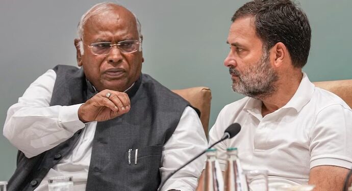 മുഖ്യമന്ത്രി ചർച്ച ; ഖർഗെയും രാഹുലും തമ്മിലുള്ള കൂടിക്കാഴ്ച്ച ഉടനുണ്ടാകില്ല മുഖ്യമന്ത്രി ചർച്ച ; ഖർഗെയും രാഹുലും തമ്മിലുള്ള കൂടിക്കാഴ്ച്ച ഉടനുണ്ടാകില്ല