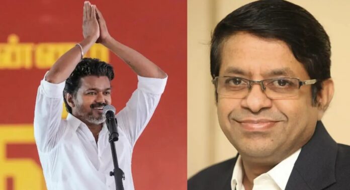 ജ്യോതിഷിയെ സ്പെഷ്യല് ഡ്യൂട്ടി ഓഫീസറായി നിയമിച്ച് മുഖ്യമന്ത്രി വിജയ് ജ്യോതിഷിയെ സ്പെഷ്യല് ഡ്യൂട്ടി ഓഫീസറായി നിയമിച്ച് മുഖ്യമന്ത്രി വിജയ്