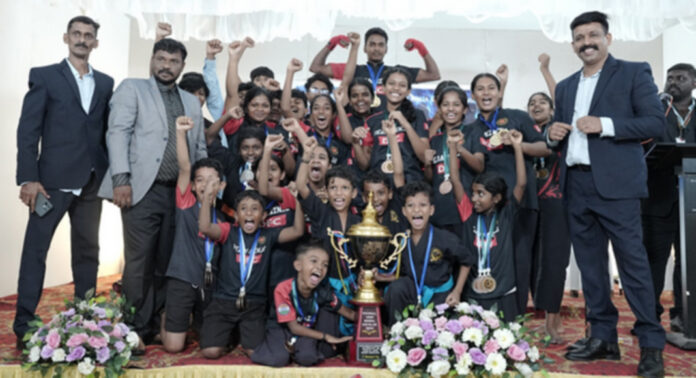 സ്റ്റേറ്റ് ചാമ്പ്യൻഷിപ്പില് പന്തളം നിഞ്ച ആൻഡ് കിക്ക്ബോക്സിങ് അക്കാദമിക്ക് തിളക്കമാർന്ന വിജയം സ്റ്റേറ്റ് ചാമ്പ്യൻഷിപ്പില് പന്തളം നിഞ്ച ആൻഡ് കിക്ക്ബോക്സിങ് അക്കാദമിക്ക് തിളക്കമാർന്ന വിജയം