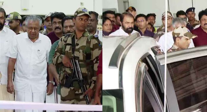 ഔദ്യോഗിക വാഹനമില്ല ; അകമ്പടിയില്ല ; പിണറായി വിജയൻ തിരുവനന്തപുരത്തെത്തി; ഔദ്യോഗിക വാഹനമില്ല ; അകമ്പടിയില്ല ; പിണറായി വിജയൻ തിരുവനന്തപുരത്തെത്തി;