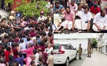 തിരുവനന്തപുരത്ത് ഇ ഡി ഉദ്യോഗസ്ഥരെ ആക്രമിച്ച കേസിലെ പ്രതികളെ തെളിവെടുപ്പിനായി എത്തിച്ചു