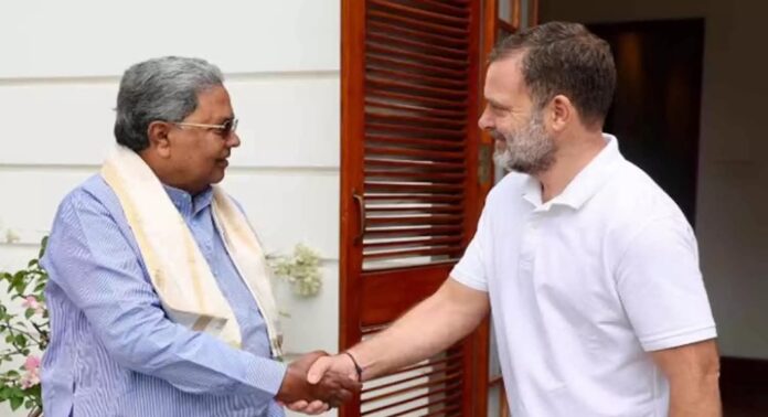 രാജിവെച്ചതിന് തൊട്ടുപിന്നാലെ മുതിർന്ന കോൺഗ്രസ് നേതാവ് സിദ്ധരാമയ്യ ഡൽഹിയിലെത്തി പാർട്ടി ഹൈക്കമാൻഡുമായി കൂടിക്കാഴ്ച നടത്തി രാജിവെച്ചതിന് തൊട്ടുപിന്നാലെ മുതിർന്ന കോൺഗ്രസ് നേതാവ് സിദ്ധരാമയ്യ ഡൽഹിയിലെത്തി പാർട്ടി ഹൈക്കമാൻഡുമായി കൂടിക്കാഴ്ച നടത്തി