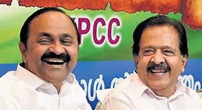 കെ സി വേണുഗോപാലിനെ തടയിടാന് സതീശന്- ചെന്നിത്തല പക്ഷങ്ങള് കൈകോര്ത്തേക്കുമെന്ന് സൂചന കെ സി വേണുഗോപാലിനെ തടയിടാന് സതീശന്- ചെന്നിത്തല പക്ഷങ്ങള് കൈകോര്ത്തേക്കുമെന്ന് സൂചന