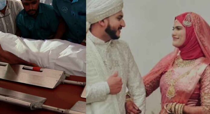 ഭർതൃവീട്ടിൽ 24 വയസുകാരി ആത്മഹത്യ ചെയ്ത സംഭവം ; യുവതിയുടെ ശരീരത്തിൽ മർദനമേറ്റ പാടുകൾ കണ്ടെത്തി ഭർതൃവീട്ടിൽ 24 വയസുകാരി ആത്മഹത്യ ചെയ്ത സംഭവം ; യുവതിയുടെ ശരീരത്തിൽ മർദനമേറ്റ പാടുകൾ കണ്ടെത്തി