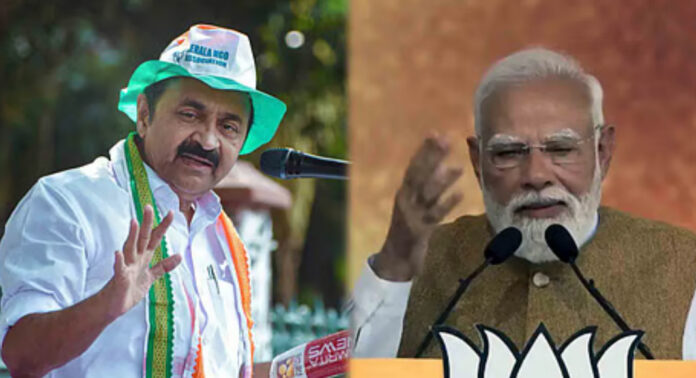 വി ഡി സതീശൻ ആശംസകൾ അറിയിച്ച് പ്രധാനമന്ത്രി വി ഡി സതീശൻ ആശംസകൾ അറിയിച്ച് പ്രധാനമന്ത്രി