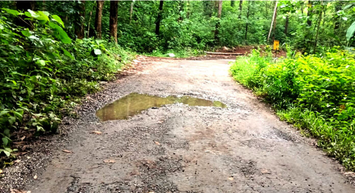 നവീകരണം കഴിഞ്ഞിട്ട് മാസങ്ങൾ മാത്രം : വാഴക്കാലാമുക്ക് – കക്കുടുമണ് റോഡ് തകർന്നു നവീകരണം കഴിഞ്ഞിട്ട് മാസങ്ങൾ മാത്രം : വാഴക്കാലാമുക്ക് – കക്കുടുമണ് റോഡ് തകർന്നു