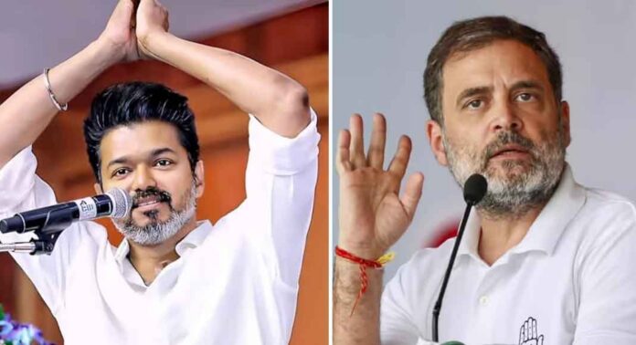 തമിഴ്നാട്ടിൽ സര്ക്കാർ രൂപീകരണത്തിന് വിജയ്ക്ക് പിന്തുണ നൽകാൻ കോൺഗ്രസ് തീരുമാനം തമിഴ്നാട്ടിൽ സര്ക്കാർ രൂപീകരണത്തിന് വിജയ്ക്ക് പിന്തുണ നൽകാൻ കോൺഗ്രസ് തീരുമാനം